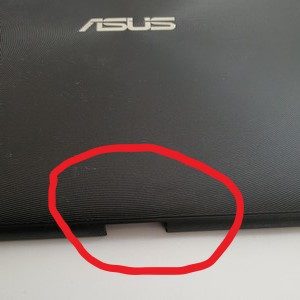 Carter Arrière Noir Asus TF300T