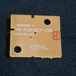 Module bouton power télé Sharp 40BF3E Référence: YX-PCB-KEY-136