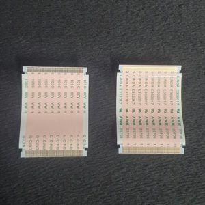 Ensemble nappes de connexion de la carte T-Con au LCD télé Samsung GU65AU6979U
