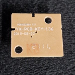 Module bouton power télé Sharp 40BL5EA Référence: YX-PCB-KEY-136