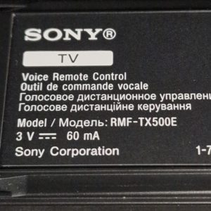 Télécommande télé Sony KE-55XH9005 Référence: RMF-TX500E – Image 7